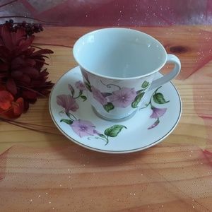 VINTAGE GOLD TRIM TELEFLORA GIFT SET